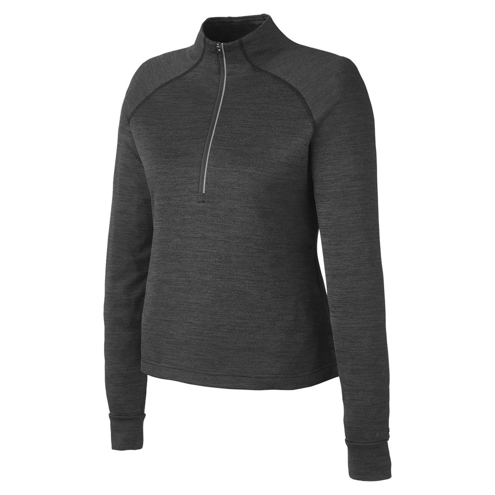 Spyder Mission Half-Zip Sweatshirt Women's S Black Jasper NWT - Picture 2 of 14